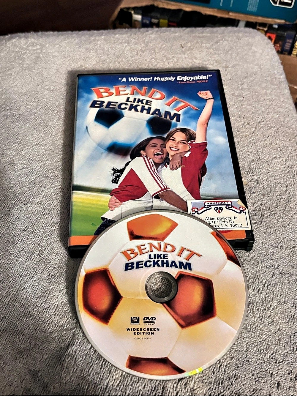 Walt Disney Bend It Like Beckham DVD Widescreen Edition